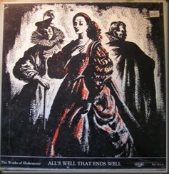1963 - wragg - shakespeare - all's well that ends well rg354